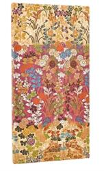 Paperblanks Határidőnapló 2026 Paper Blanks slim heti keményfedeles gumis Kara-ori Pink (DE0748)