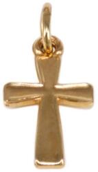 Ékszershop Fényes pici arany kereszt medál (1311114)