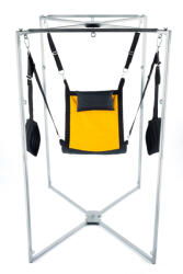 Mr Sling Pack Kit Sling - sárga-fekete négyzetes szövet kötélpárna