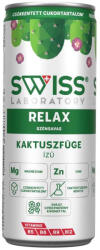  Swiss Laboratory Relax Mg+Zn kaktuszfüge ízű szénsavas ital - 250ml - koffeinzona