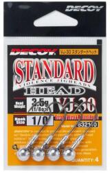Decoy VJ-30 Standard Head 3, 5g #2/0 jig fej 4 db/csg (832141)