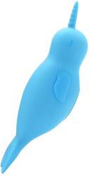 Creative Conceptions Unihorn Of The Sea - akkus narvál csiklóizgató (kék) - sexshopcenter