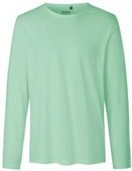 Neutral Hosszú ujjú férfi póló organikus Fairtrade biopamutból - Dusty mint | 3XL (NE-O61050-1000303967)