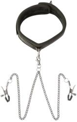 Sei Mio - nyakörv és bimbócsipesz (fekete) - shop