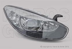 Renault Fluence 2013- - Fényszóró 2H7 jobb, fekete házas Ayfair