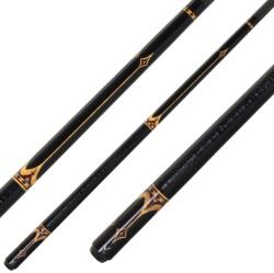 EVO Biliárd dákó, Pool, EVO Crown Maxbing Edition, Royal Black Leather, Teljes szett, 12.5mm, Radial (23.101.57.0)