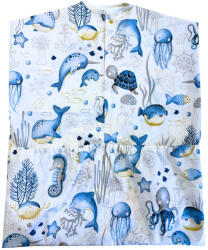  Óceán állatai ovis zsák (kék)