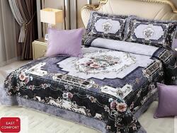 East Comfort Cuverturi Din Catifea De Lux Cu 4 Fete De Perna E30-58