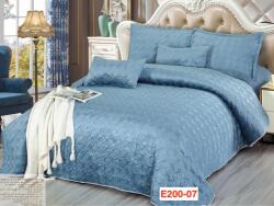 East Comfort Cuvertura Din Catifea Cu 4 Fete De Perna E20-07