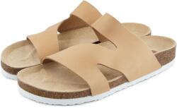 Vlnka Női anatómiai parafa papucs Lola, krém színű felnőtt cipő méret 37