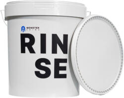MonsterShine Monster Shine RINSE Szürke Mosóvödör 19L Fedővel + Ülepítő Rács