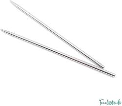 KnitPro Nova Metal - cserélhető fém körkötőtű fej - 3mm