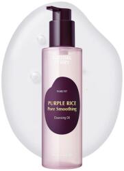 EQQUALBERRY Purple Rice Pore Smoothing Cleansing Oil pórusösszehúzó arctisztító olaj lila rizskivonattal
