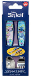 Disney Lilo és Stitch, A csillagkutya Drawing fém evőeszköz készlet - 2 darabos