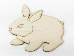  Natúr fa - Rajzos nyuszi 10cm - papelito
