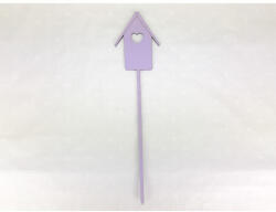  Fa - Beszúrós madárházikó levendula 7x29cm - papelito