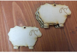  Natúr fa - Bárány 6cm 5db/csomag - papelito