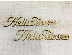  Natúr fa -"Helló Tavasz" 15cm 2db/csomag - papelito