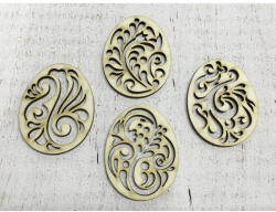  Hímes tojás 6cm 4db/csomag - papelito