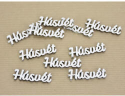  Húsvét" felirat fehér 1x4cm 10db/csomag - papelito