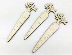  Natúr fa - Répa 3db/csomag - húsvéti és tavaszi dekorációhoz