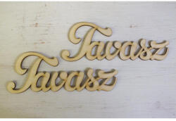  Natúr fa "Tavasz" felirat 15cm 2db/csomag - papelito