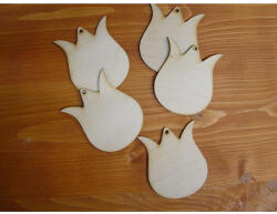  Natúr fa - Tulipán 10cm 5db/csomag - papelito