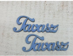  Fa "Tavasz" felirat lenkék 2db/csomag - húsvéti és tavaszi dekorációhoz