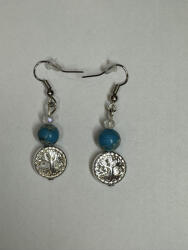  „Élet fája - belső egyensúly fülbevaló regalittal (JJF44)