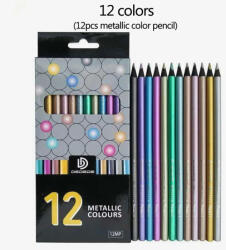 DDayup 12 metál színű színes ceruza