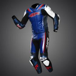 4SR NEW 4SR RR BLUE AR motoros 2részes bőrruha, Airbag ready (1101203)