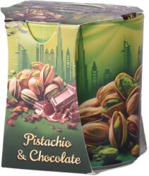  Üveg Verona 73X77 Mm Pisztácia & Csokoládé, Illatgyertya