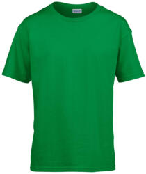 Gildan GIB64000 rövid ujjú pamut gyerek póló - irish green szín (giB64000ig-m)