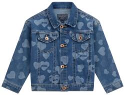 GUESS Деним яке за мини момиче със сърца Guess