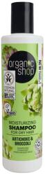 Organic Shop Sampon pentru par degradat cu anghinare si broccoli, 280ml, Organic Shop