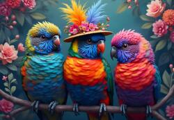 Bluebird Puzzle - Puzzle Rainbow Parrots - 1 000 piese