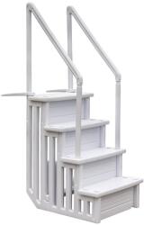 Manufacturas GRE Стълба за лесен достъп във вкопан басейн hdpe 4 стъпала | gre (epe30)