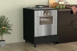haaus Corp Cuptor Yukon, Negru, 60 x 58 x 87 cm (927073)