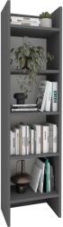 haaus Biblioteca Neda, 5 Polite, Antracit, 53 x 35 x 198 cm (925765)