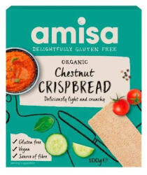 Amisa bio gesztenyés kréker 100 g - vegyesbolt