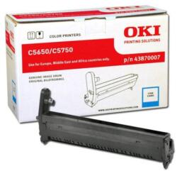 OKI Dobegység OKI 43870007 (C5650, C5750) , azúr (cyan), eredeti