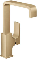 Hansgrohe Metropol, mosdócsaptelep 230 Push-Open kifolyóval, szálcsiszolt bronz, 32511140 (HAN-32511140)