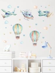 BRUP Home Decor Falmatrica gyerekszobába, BRUP Home Decor - Légi járművek 2