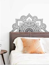 Vanshe Homedecor Falmatrica nappaliba, Vanshe Homedecor - Fekete fél mandala