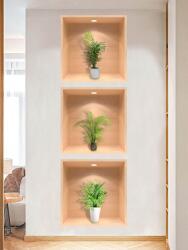 YWFN Falmatrica nappaliba, YWFN - Zöld cserepes virágok 3 db-os