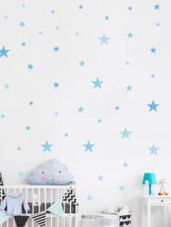Vanshe Homedecor Falmatrica gyerekszobába, Vanshe Homedecor - Kék csillagok