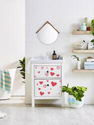 DaisyE2 Falmatrica nappaliba, DaisyE2 - Piros szívek 2