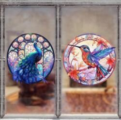 FanFU Falmatrica, ablakmatrica nappaliba, FanFu - Madarak