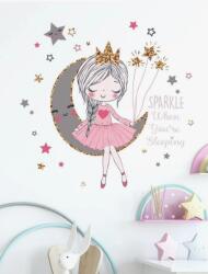 Vanshe Homedecor Falmatrica gyerekszobába, Vanshe Homedecor - Hercegnő a holdon