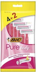 BIC Borotva BIC Pure3 pink női eldobható 3 pengés 4+2 darab/bliszter (9230471) - nyomtassingyen